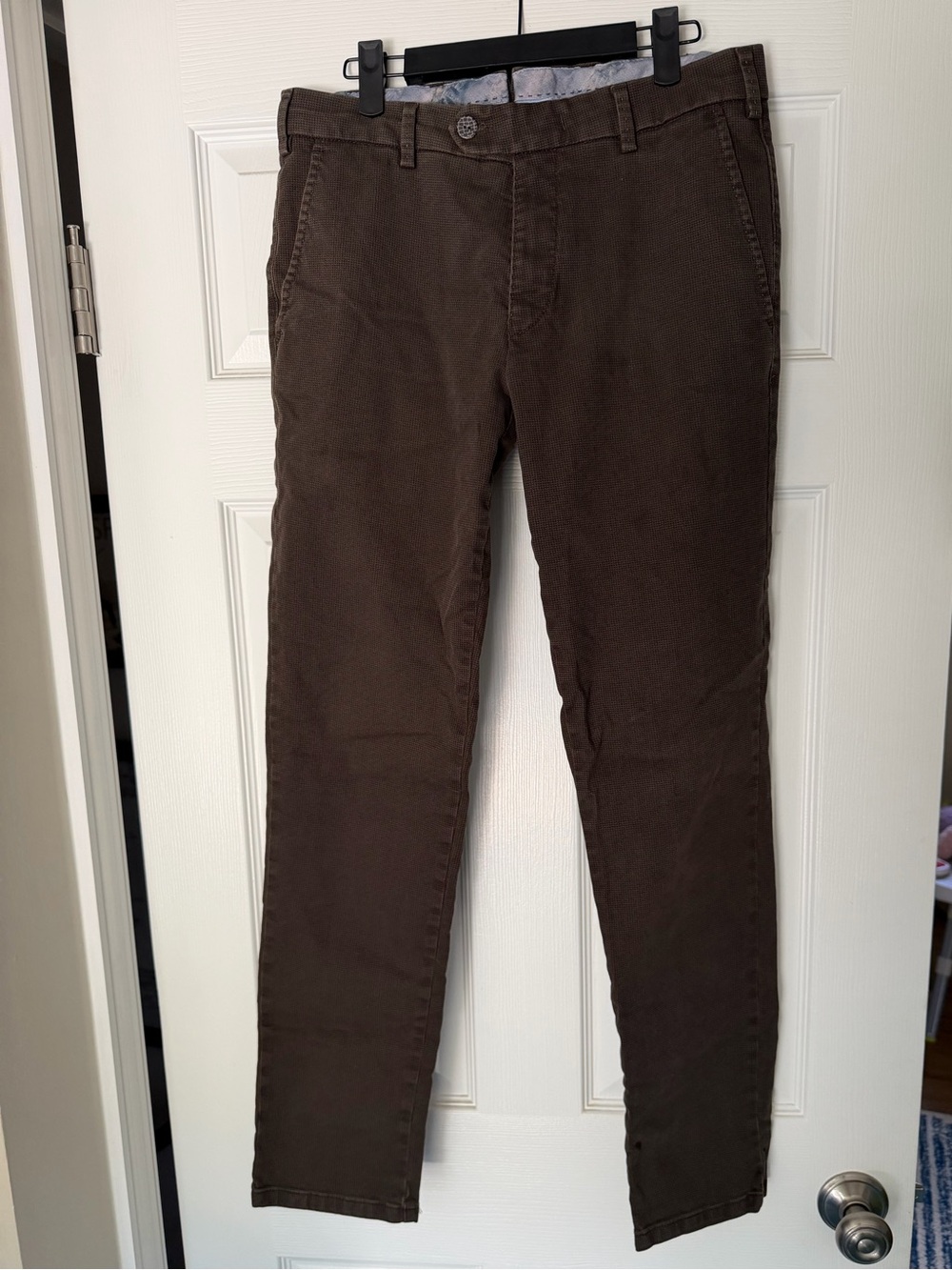 Men's MMX Slim Fit Brown Lupus Chino Pants